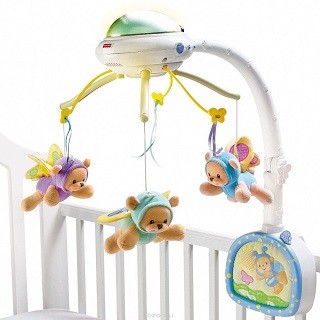 Мобиль-проектор 3 в 1 Мечты о бабочках Fisher Price Mattel CDN41 Купить Мобиль-проектор 3 в 1 Мечты о бабочках Fisher Price Mattel CDN41 в интернет-магазине Детский Крым