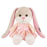 Мягкая игрушка Зайка Лин в кружевном розовом платье 20 см Jack&Lin JL-04202317-20