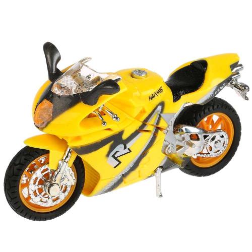 Металлический мотоцикл Супербайк Технопарк ZY025296-R фото 3