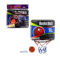 Набор Баскетбольный щит с баскетбольным мячом 1toy Т22353