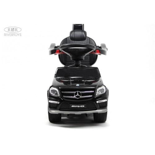 Детский толокар Mercedes-Benz GL63 RiverToys А888АА-Н чёрный фото 13