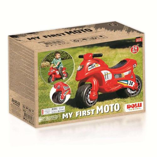 Детский мотоцикл-каталка My 1st Moto Dolu 8028 красный фото 2