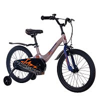 Велосипед детский Jazz Стандарт 18 2024 Maxiscoo MSC-J1835 серый жемчуг