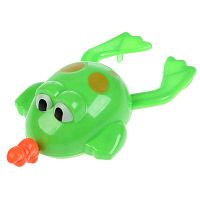 Заводная игрушка для ванны Лягушка с гусеничкой Умка ZY105452-R