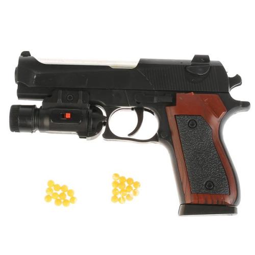 Игрушечный пистолет с фонарем P2117-C 1B00096 фото 2