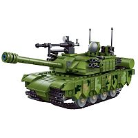 Конструктор Боевой танк 22 см 443 детали Mioshi MTE0709-02