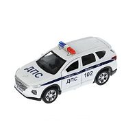 Машина Hyundai Santafe Полиция 12см Технопарк SANTAFE2-12SLPOL-WH