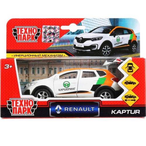 Машинка металлическая Renault Kaptur каршеринг Технопарк SB-18-20-RK-CS-WB фото 4