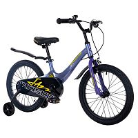 Велосипед детский Jazz Стандарт 18 2024 Maxiscoo MSC-J1831 синий карбон