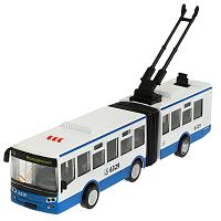 Металлическая модель Городской троллейбус Технопарк TROLLRUB-19-BUWH