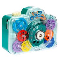 Игрушка Мы-шарики Фотоаппарат для пускания мыльных пузырей со светом 1toy Т23135