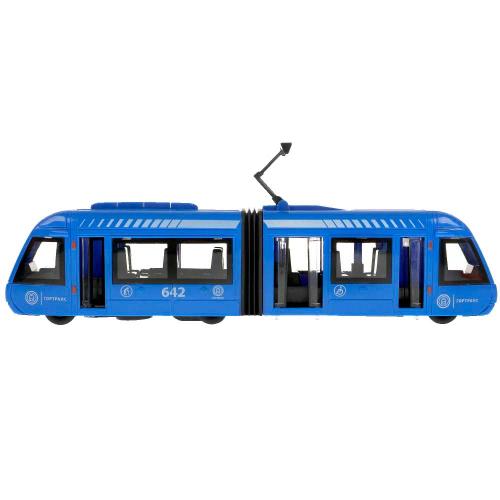 Машинка Трамвай Технопарк TRAMNEWRUB-30PL-BU фото 3