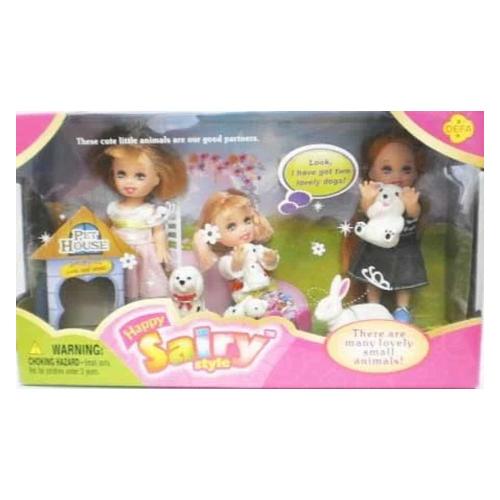 Набор из 3 кукол Малышки Бейли Defa 6023 фото 2