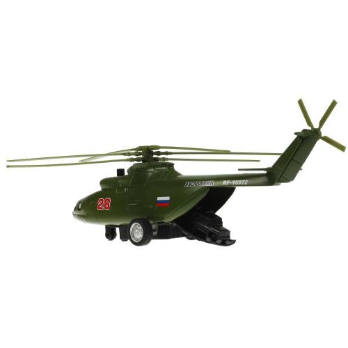 Коллекционная модель Транспортный вертолёт Технопарк COPTER-20-GN фото 2