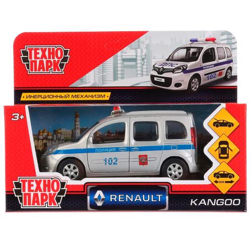 Металлическая инерционная машинка Renault Kangoo Полиция Технопарк KANGOO-P фото 2