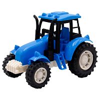 Эко игрушка Трактор с фрикционным механизмом 16 см Funky Toys FT0416333-2 синий