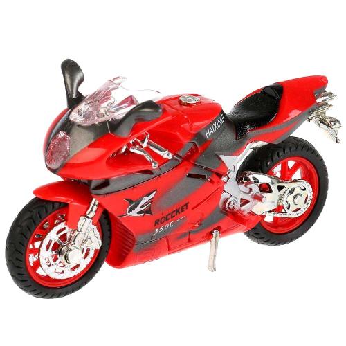 Металлический мотоцикл Супербайк Технопарк ZY025296-R