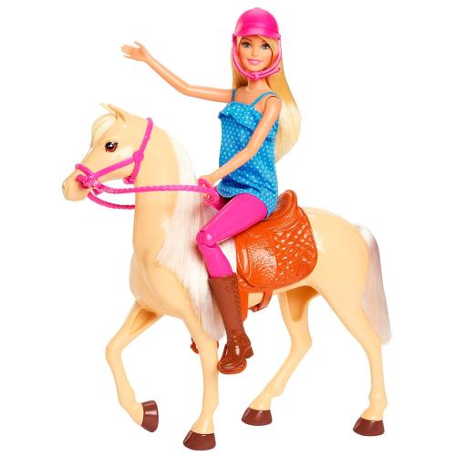 Игровой набор Барби и лошадь Barbie Mattel FXH13 фото 2