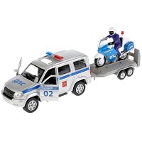 Набор моделей Uaz Patriot Полиция Технопарк SB-17-81-UP(P)+MO-WB
