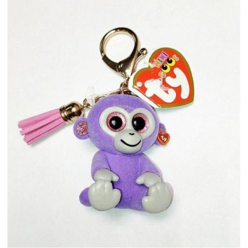 Мягкая игрушка-брелок Beanie Boo's Обезьянка Cherry Ty Inc 25070 фото 2
